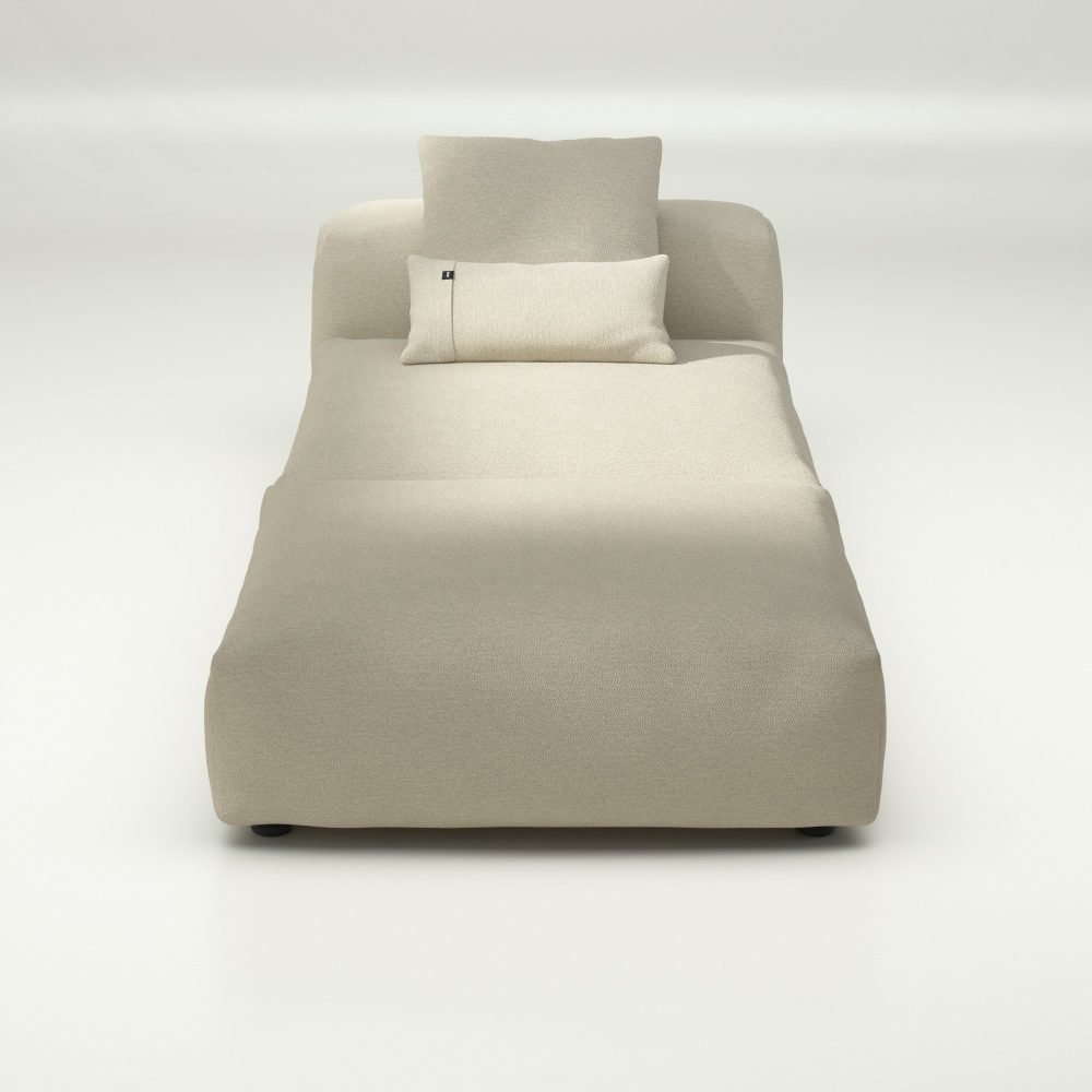 vetsak | Sofa Set 07 - Sun Lounger - loop loop - duna | Modular Sofa | 2 Seater | Daybed | Chaiselounge