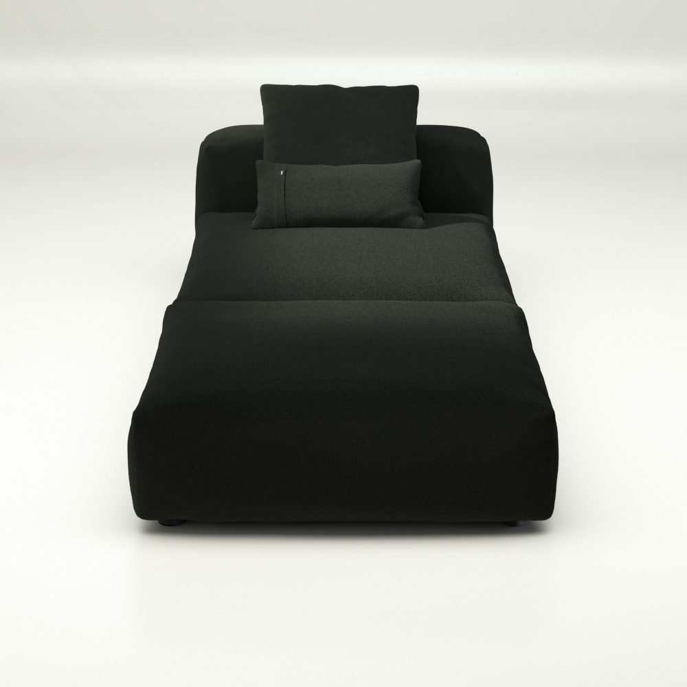 vetsak | Sofa Set 07 - Sun Lounger - loop loop - mousse | Modular Sofa | 2 Seater | Daybed | Chaiselounge