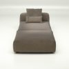 vetsak | Sofa Set 07 - Sun Lounger - loop loop - taupe | Modular Sofa | 2 Seater | Daybed | Chaiselounge
