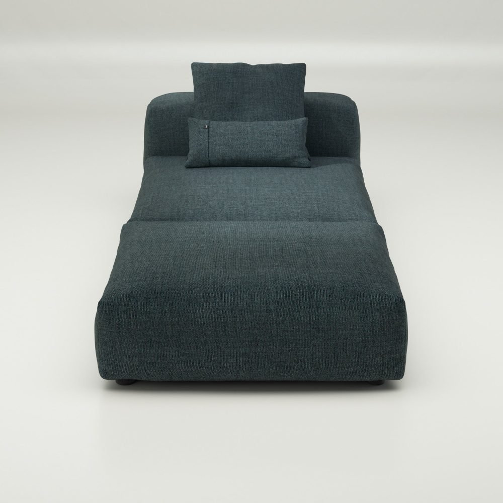 vetsak | Sofa Set 07 - Sun Lounger - pique - cedar | Modular Sofa | 2 Seater | Daybed | Chaiselounge