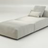 vetsak | Sofa Set 07 - Sun Lounger - pique - creme | Modular Sofa | 2 Seater | Daybed | Chaiselounge