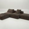 vetsak | Sofa Set 08 - Daybed - doodle - cacao | Modular Sofa | 6 Seater | Outdoor Island | Double lounger