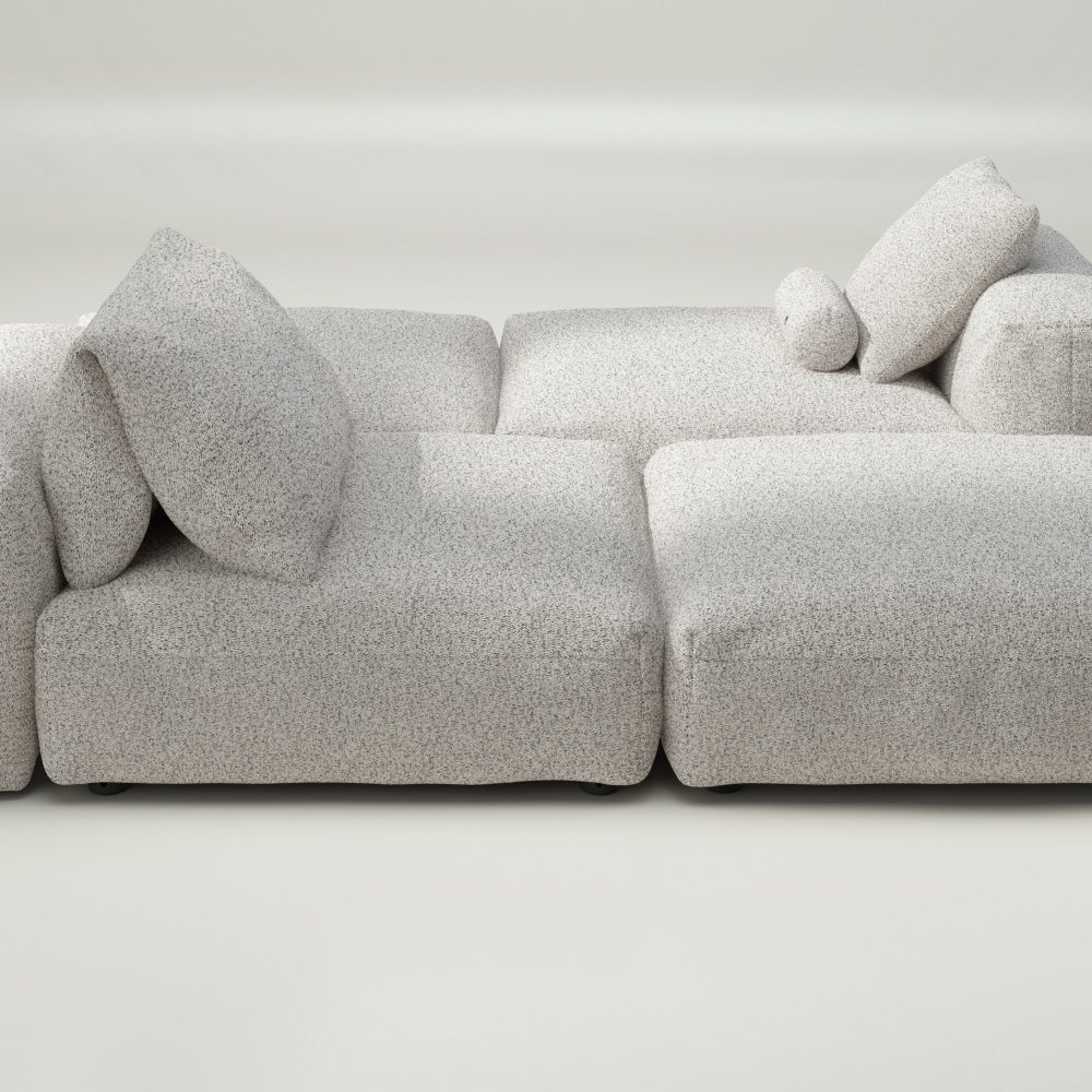 vetsak | Sofa Set 08 - Daybed - loop loop - bounty | Modular Sofa | 6 Seater | Outdoor Island | Double lounger