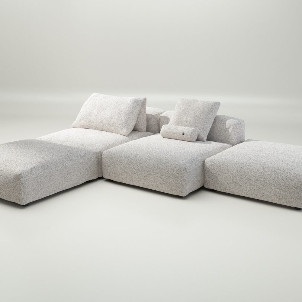 vetsak | Sofa Set 08 - Daybed - loop loop - bounty | Modular Sofa | 6 Seater | Outdoor Island | Double lounger