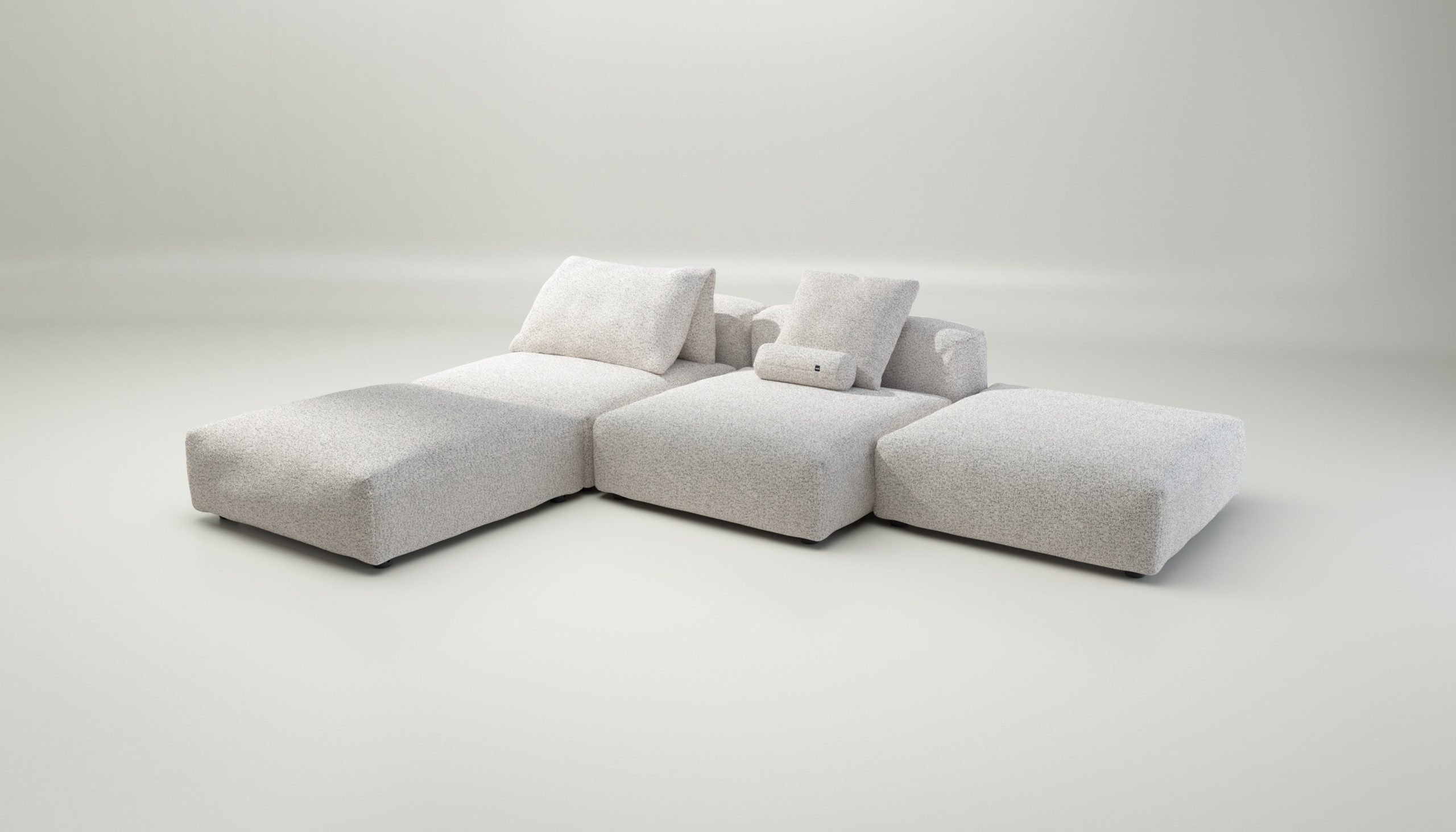 vetsak | Sofa Set 08 - Daybed - loop loop - bounty | Modular Sofa | 6 Seater | Outdoor Island | Double lounger