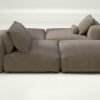 vetsak | Sofa Set 08 - Daybed - loop loop - taupe | Modular Sofa | 6 Seater | Outdoor Island | Double lounger