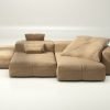 vetsak | Sofa Set 09 - The Island - leather - beige | Modular Sofa | 7 Seater | Sofa Island