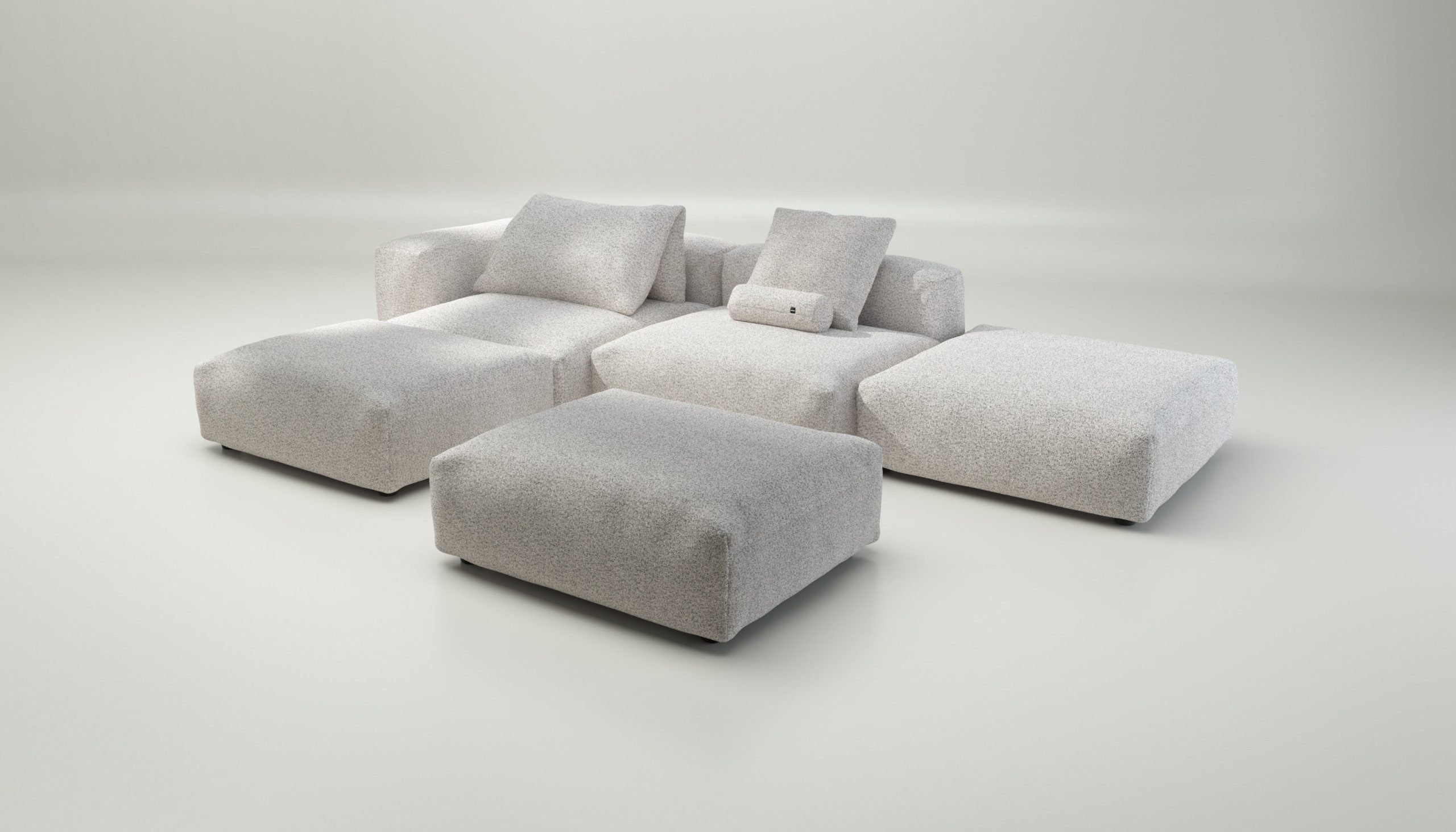 vetsak | Sofa Set 09 - The Island - loop loop - bounty | Modular Sofa | 7 Seater | Sofa Island