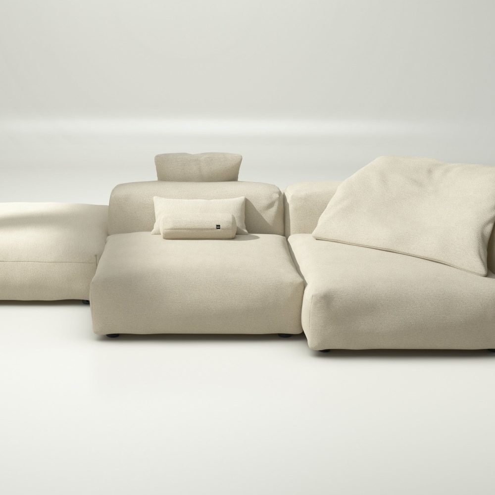 vetsak | Sofa Set 09 - The Island - loop loop - duna | Modular Sofa | 7 Seater | Sofa Island