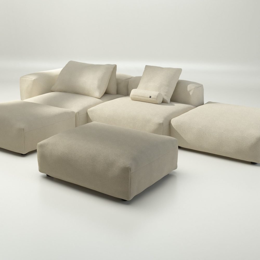 vetsak | Sofa Set 09 - The Island - loop loop - duna | Modular Sofa | 7 Seater | Sofa Island