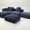 vetsak | Sofa Set 09 - The Island - suave - navy | Modular Sofa | 7 Seater | Sofa Island