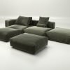 vetsak | Sofa Set 09 - The Island - suave - pine | Modular Sofa | 7 Seater | Sofa Island