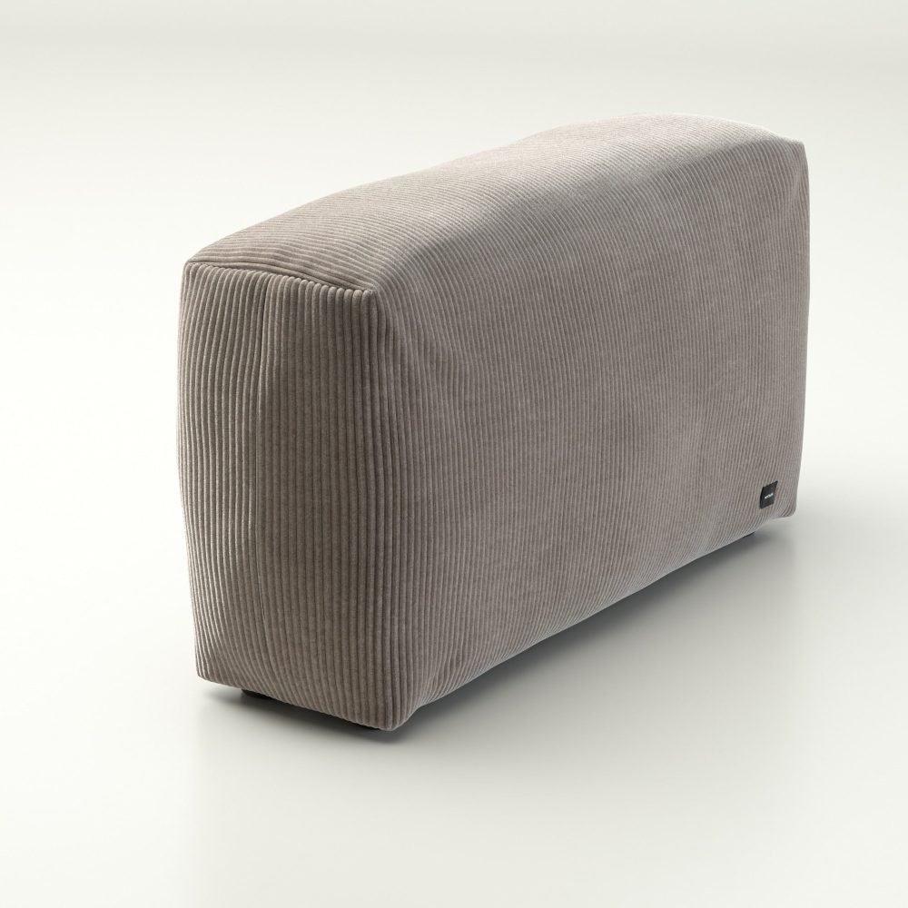 vetsak | Sofa Side Large - cord velour - platinum