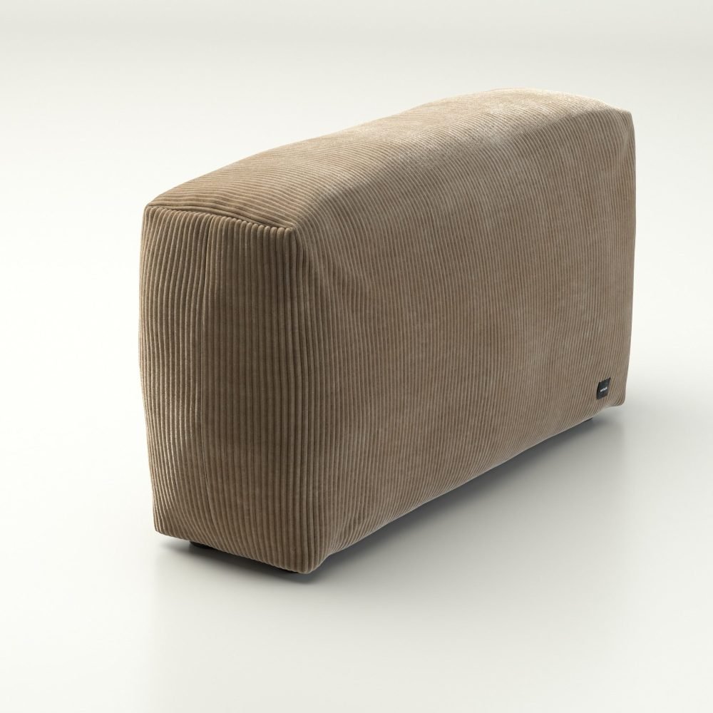 vetsak | Sofa Side Large - cord velour - sand