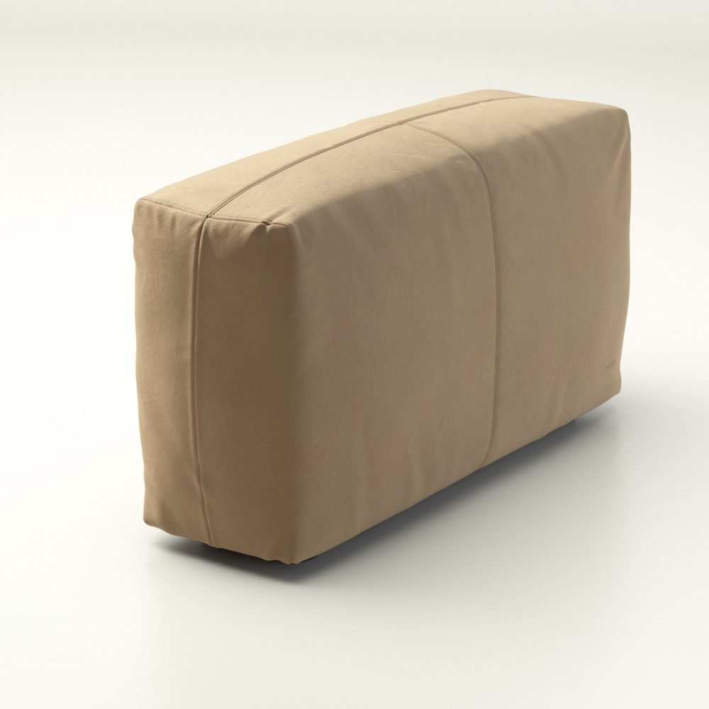 vetsak | Sofa Side Large - leather - beige