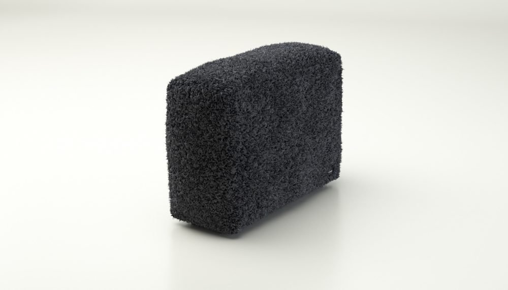 vetsak | Sofa Side Medium - doodle - dark grey