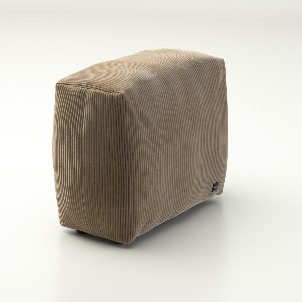 vetsak | Sofa Side Small - cord velour - sand