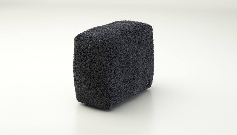 vetsak | Sofa Side Small - doodle - dark grey