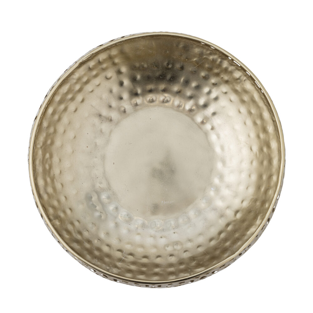 Aisha Deco Bowl, Gold, Metal - Image 4