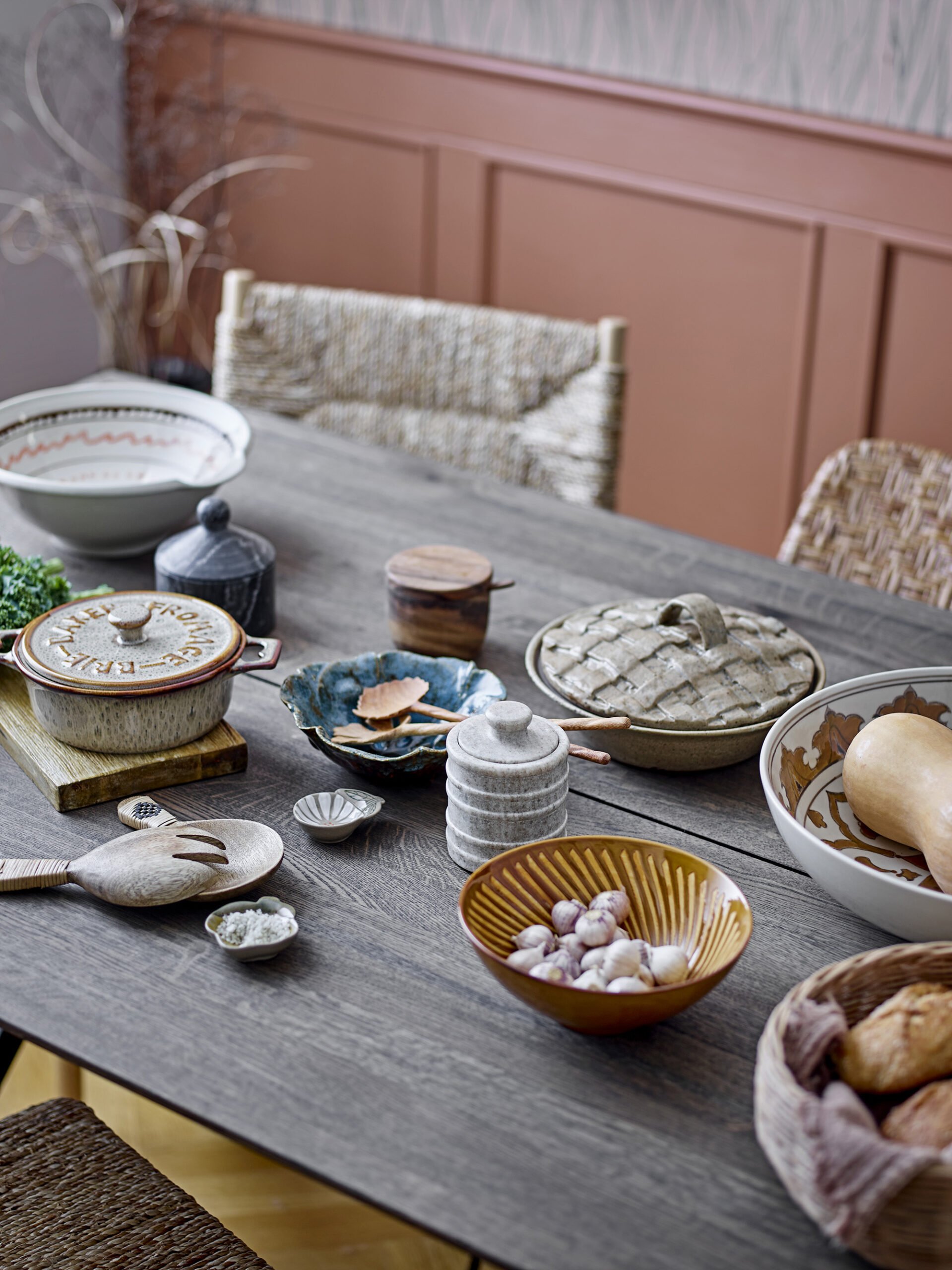 Heikki Bowl, Brown, Stoneware - Image 4