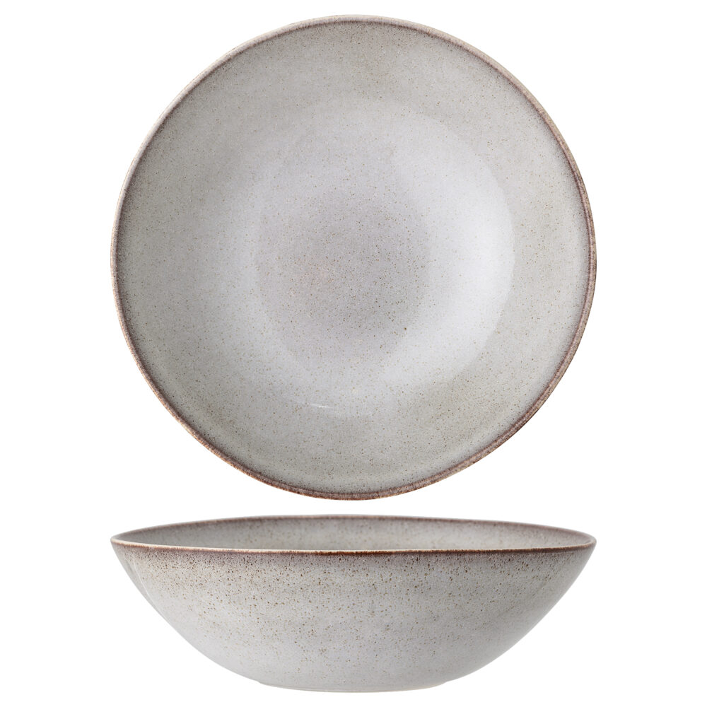 Sandrine Bowl, Nature, Stoneware