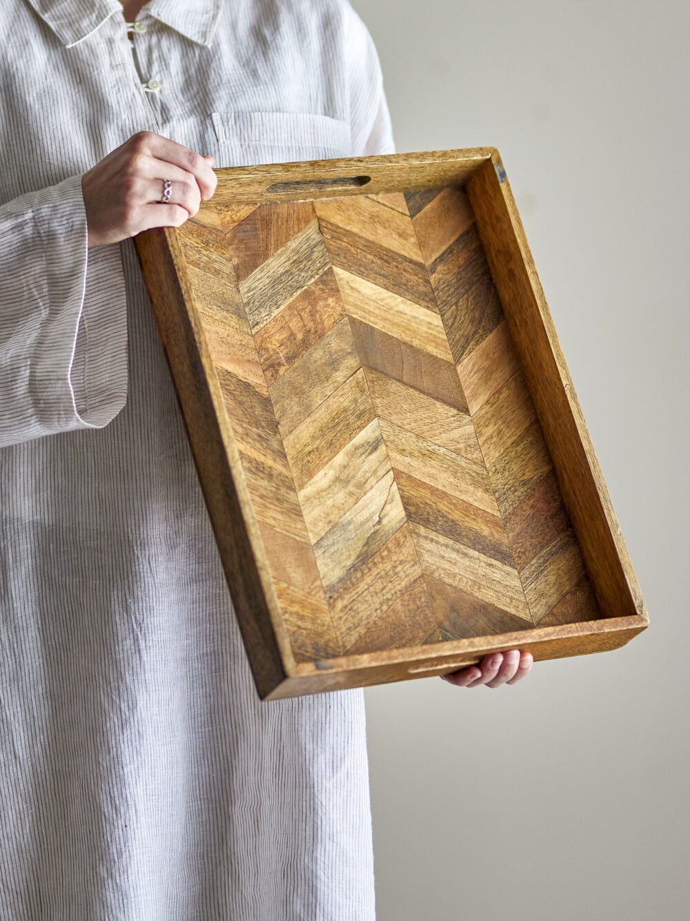 Katalyn Serving Tray, Nature, FSC 100%® Mango - Image 5