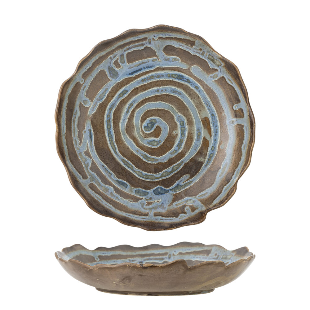 Marjorie Tray, Blue, Stoneware