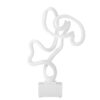 Arista Deco, White, Resin