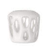 Rohan Votive, White, Recycled Glass