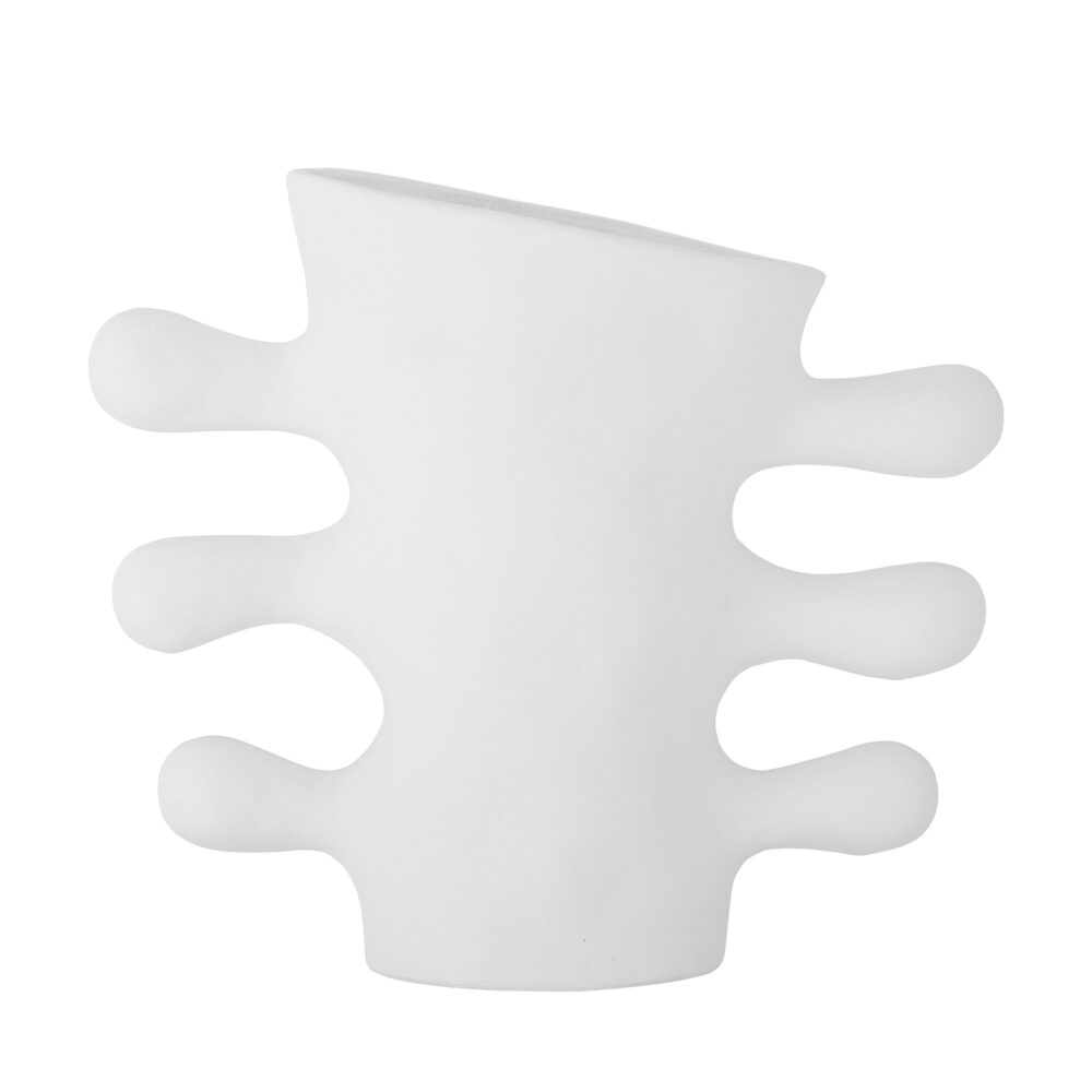 Pernilla Vase, White, Stoneware
