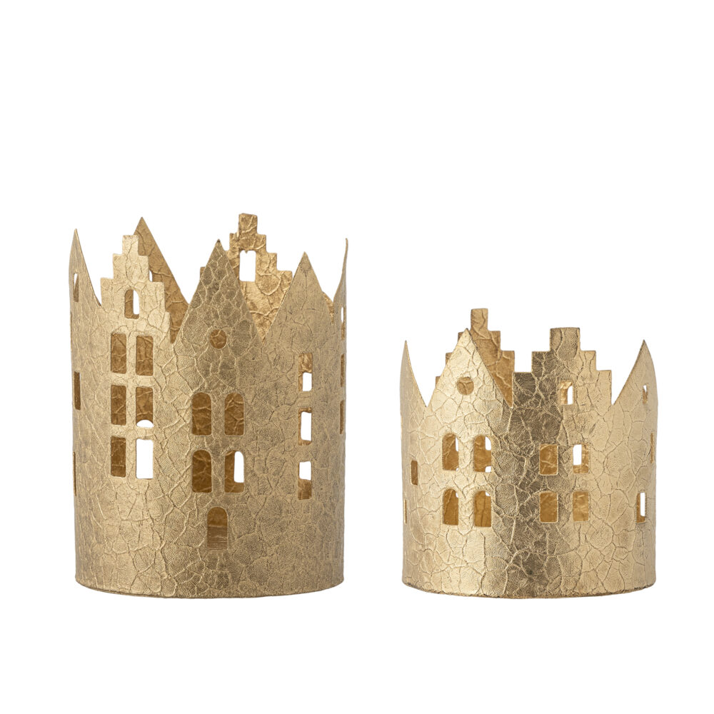 Nille Votive, Gold, Metal