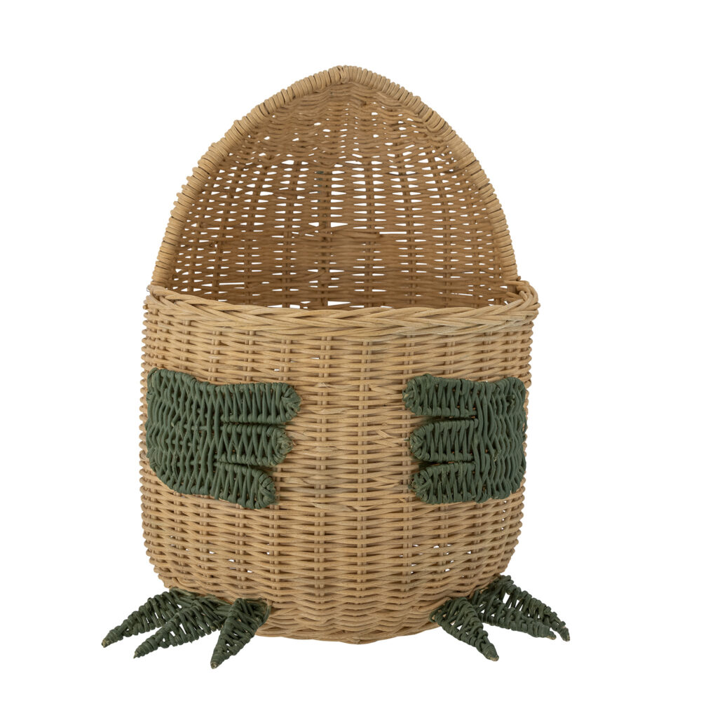 Eddi Basket, Nature, Rattan - Image 4