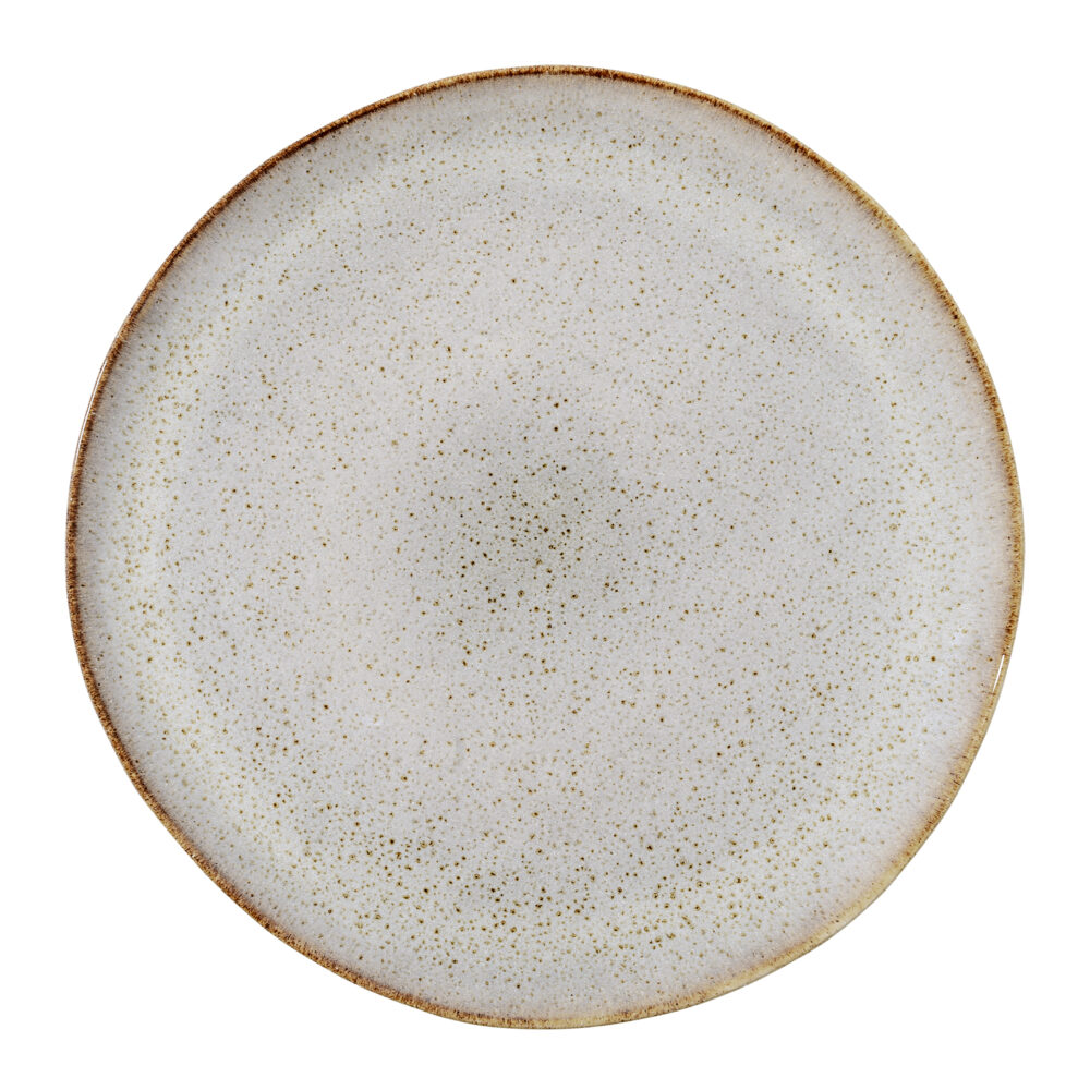 Sandrine Plate, Nature, Stoneware - Image 3