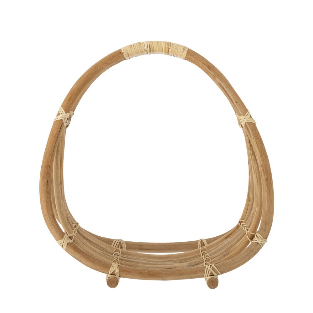 Perla Magazine Holder, Nature, Rattan - Image 3