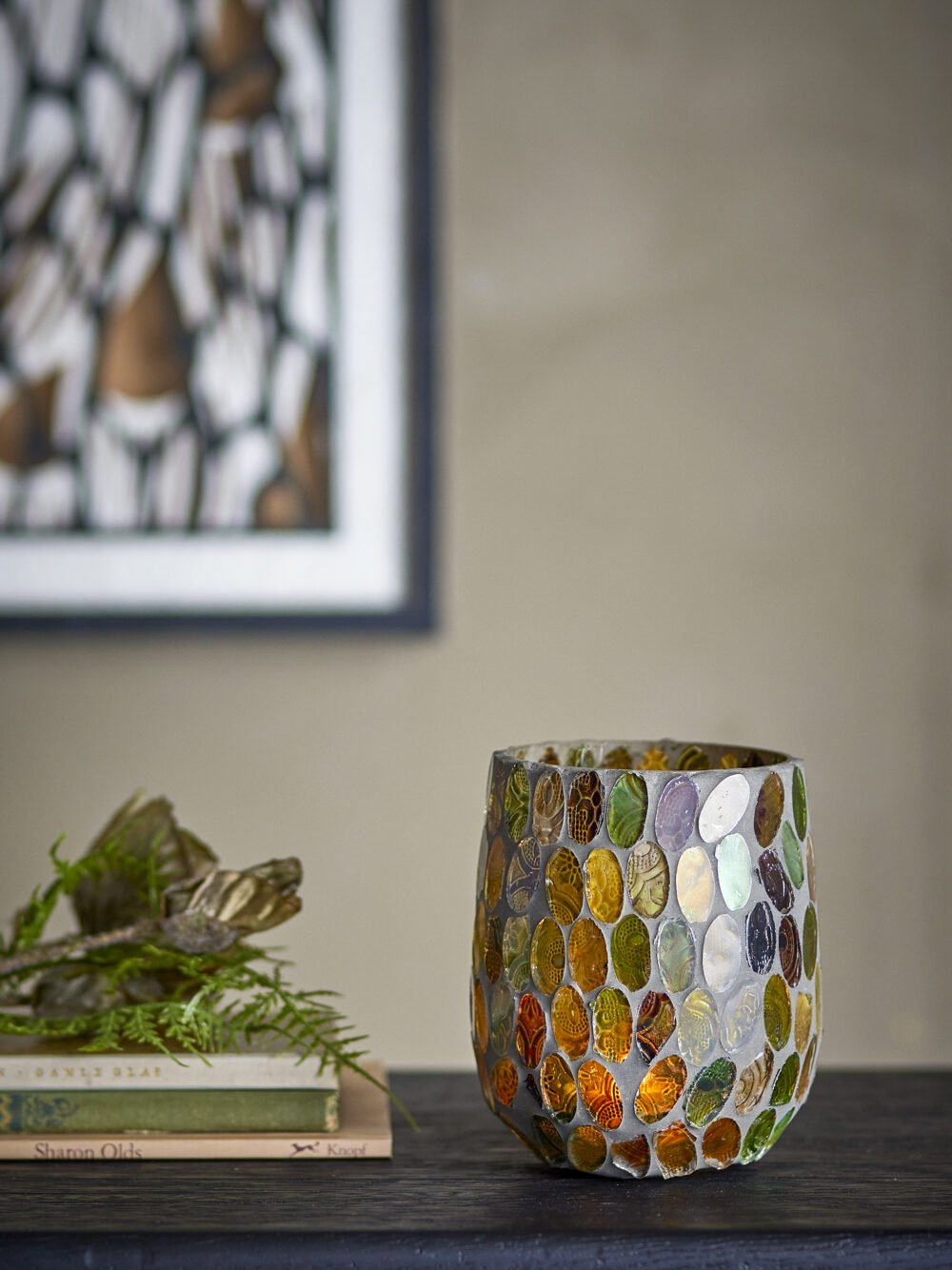 Lorissa Votive, Green, Glass - Image 2