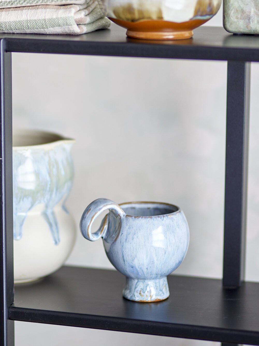 Avonlea Cup, Blue, Stoneware - Image 5