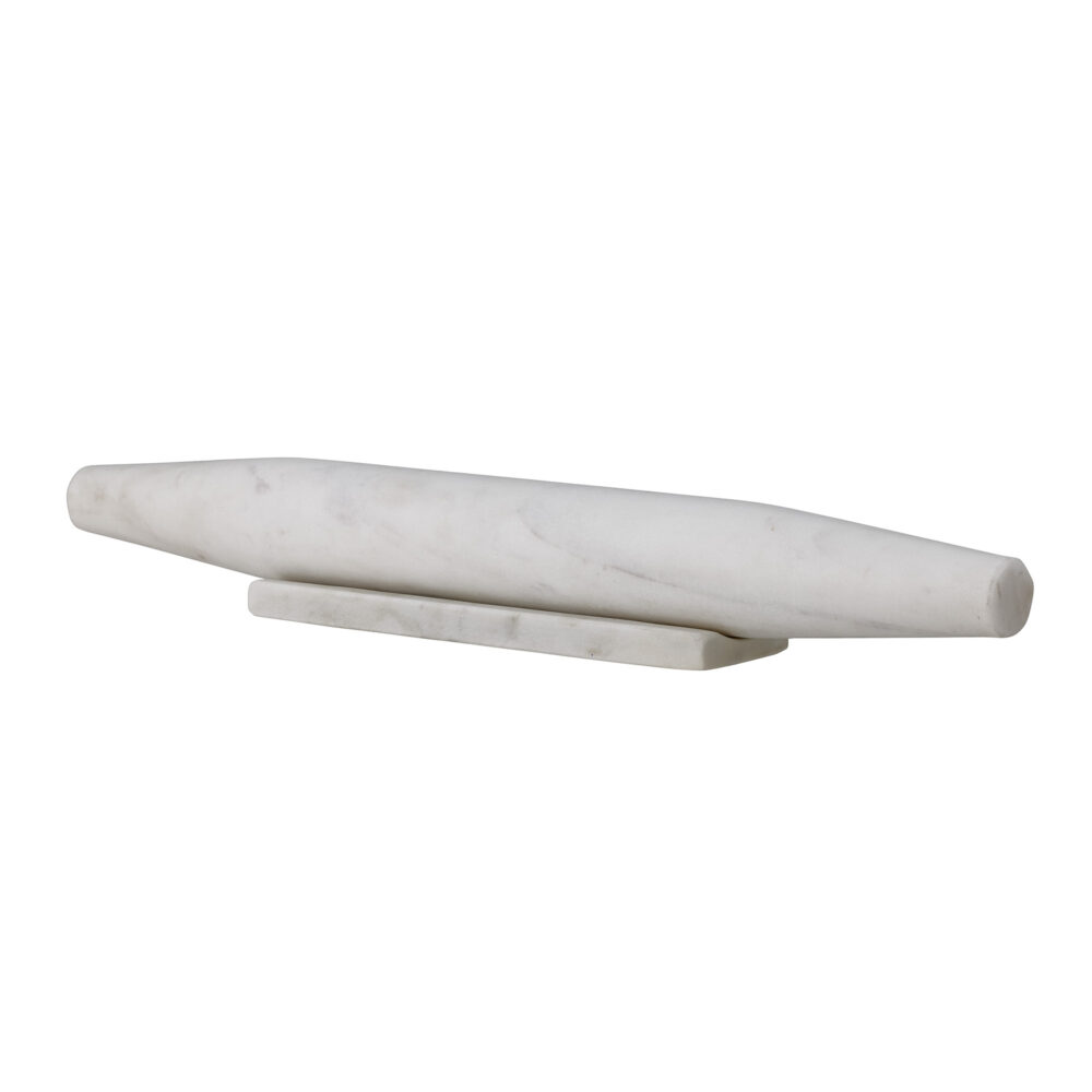 Filippa Rolling Pin, White, Marble