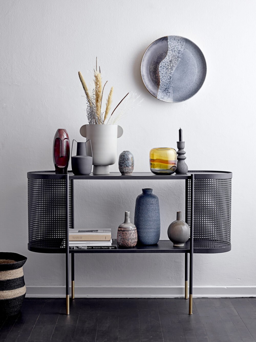 Daviid Vase, Brown, Stoneware - Image 4