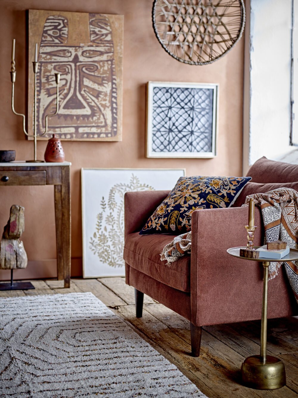 Rossaio Wall Decor, Brown, Linen - Image 2