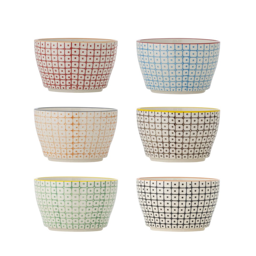 Carla Bowl, Red, Stoneware