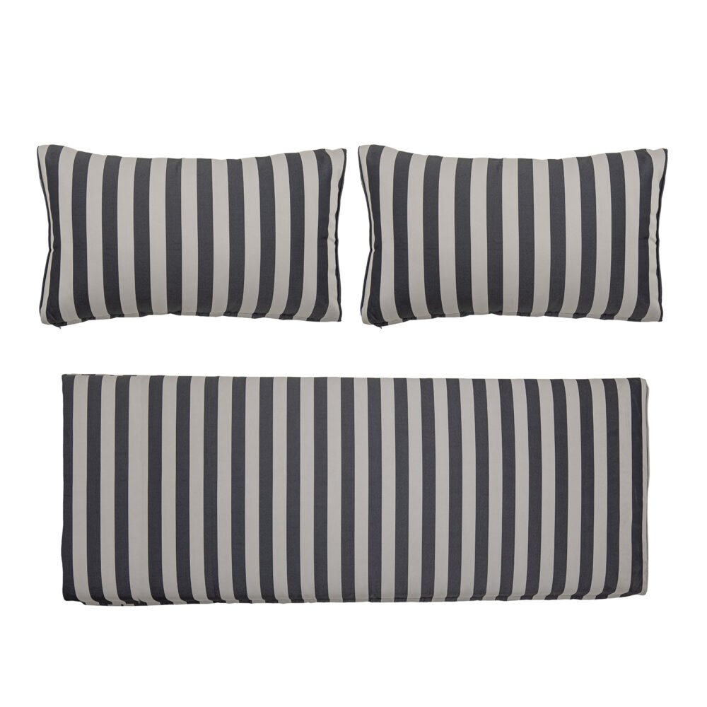 Mundo Cushion Cover (No filler), Black, Polyester
