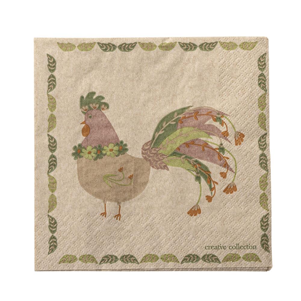 Joshua Napkin, Green, FSC® Recycled, Paper