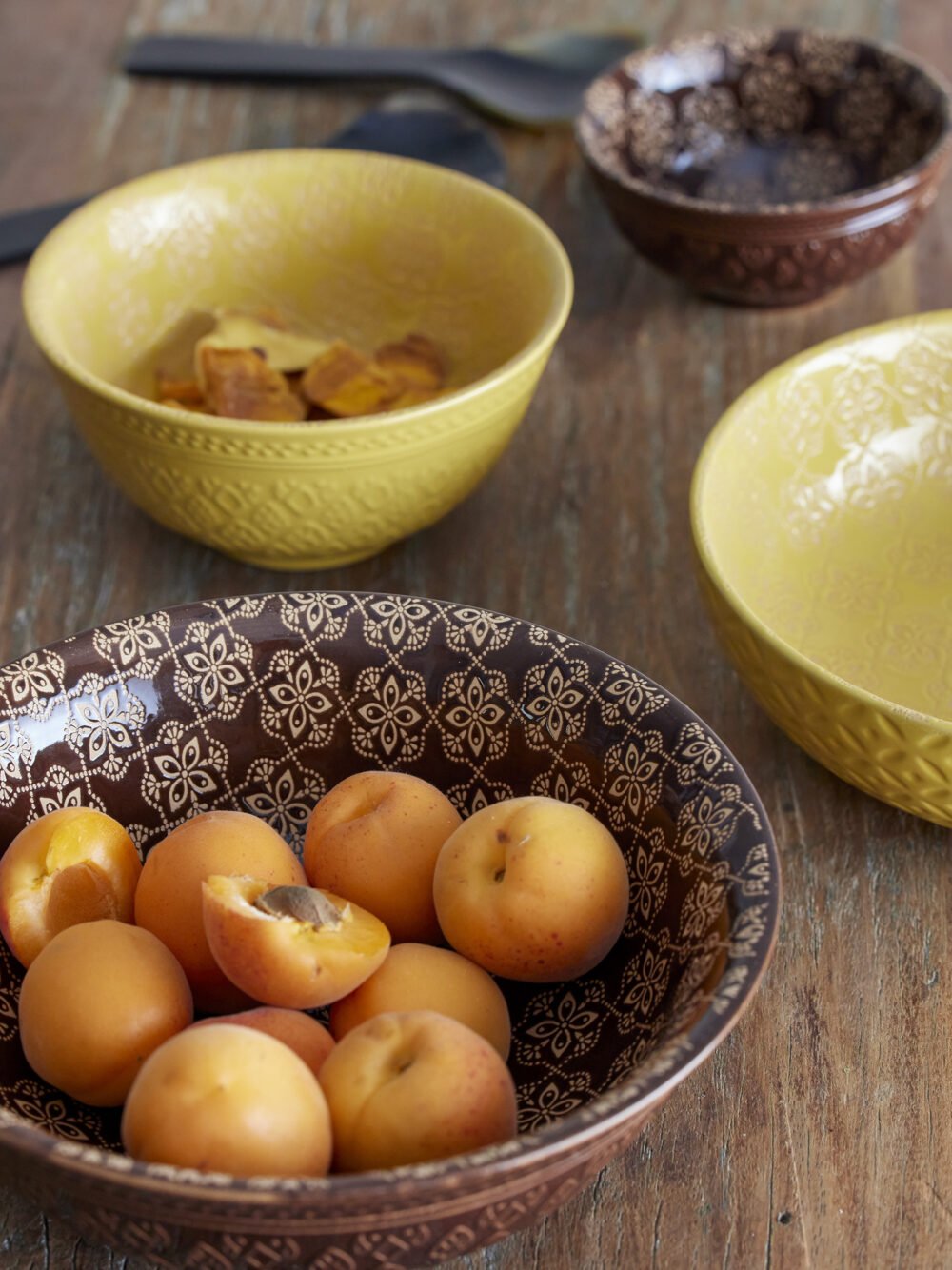 Marsala Bowl, Brown, Stoneware - Image 5
