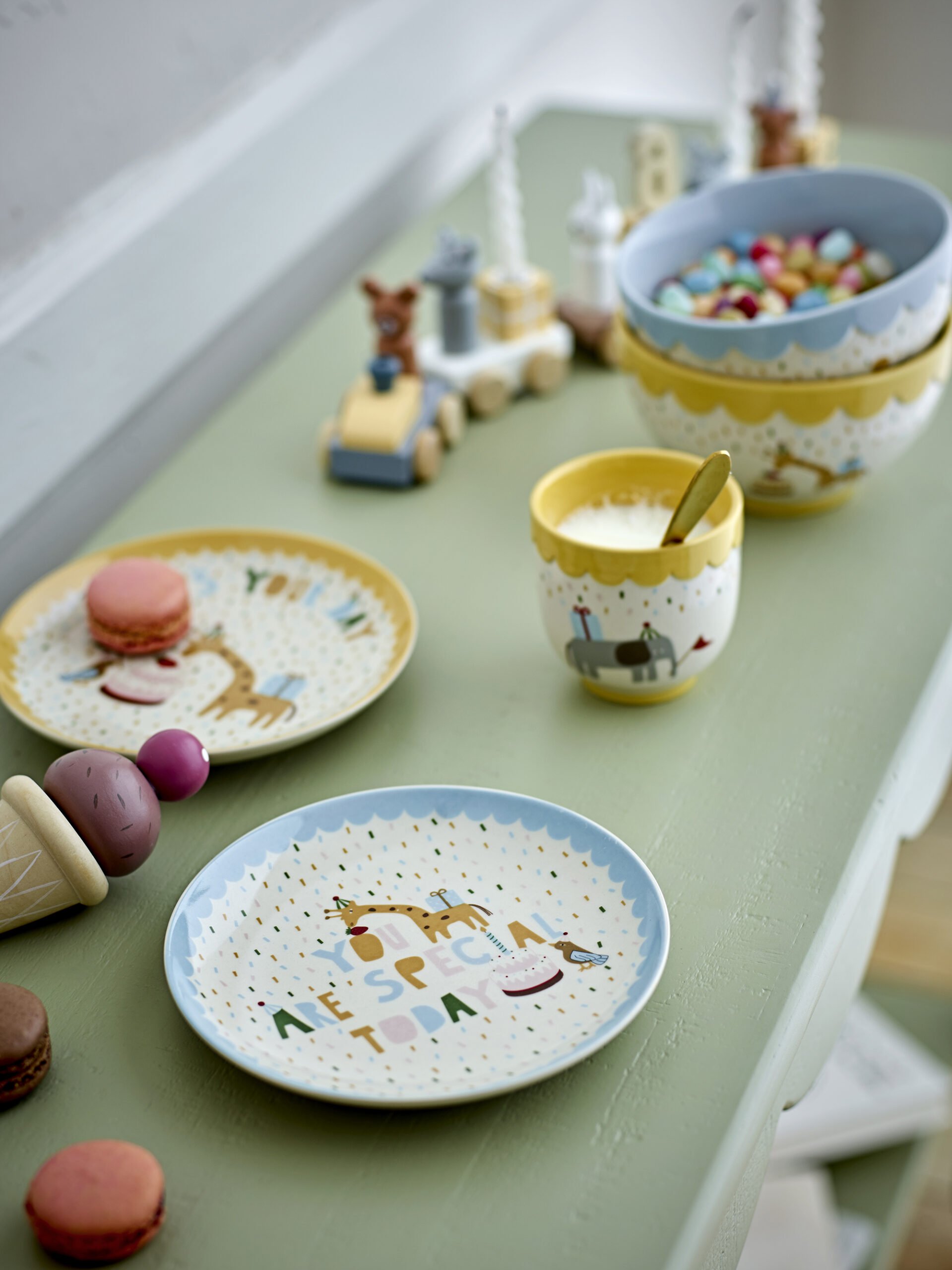 Celebrate Bowl, Yellow, Stoneware - Image 6