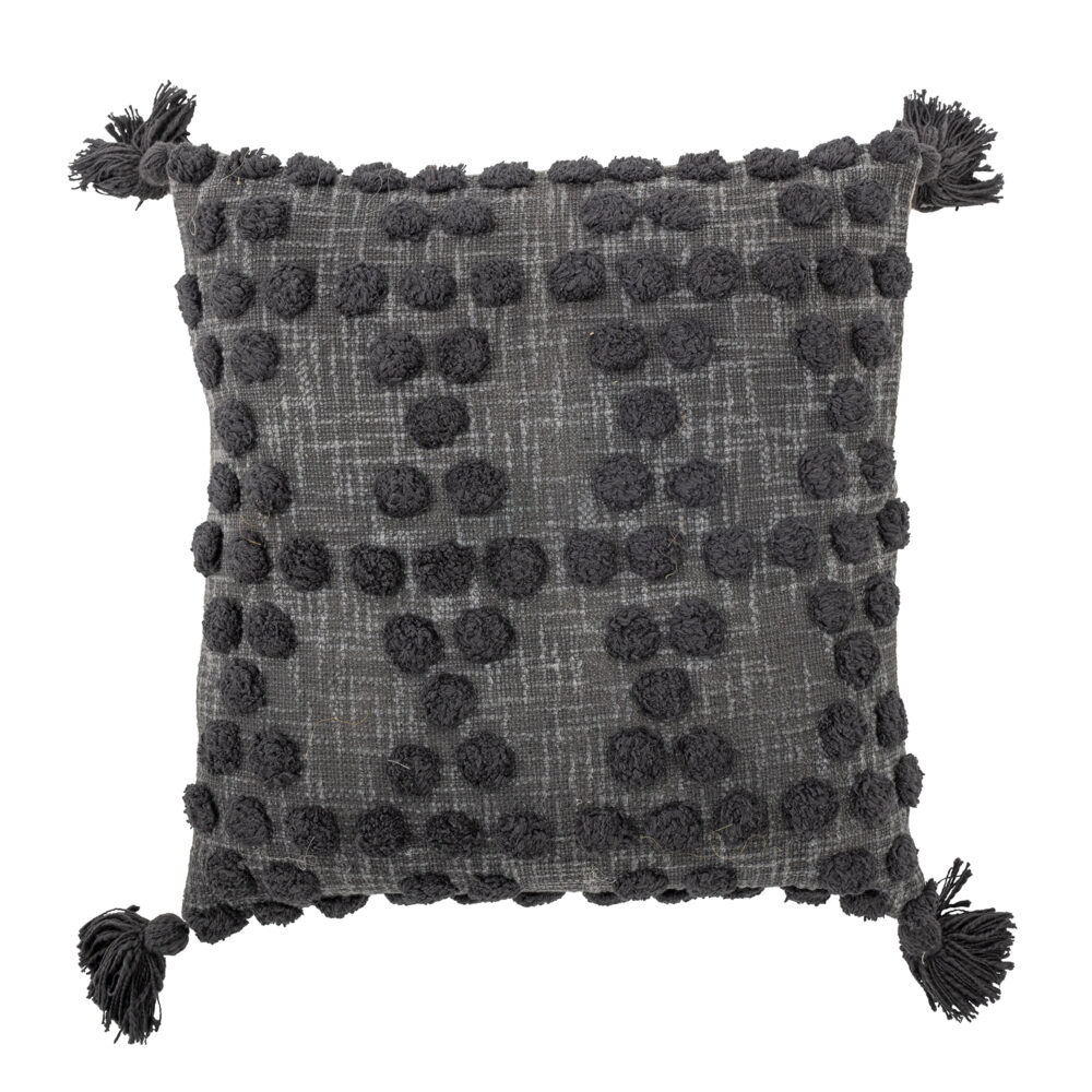 Adiva Cushion, Grey, Cotton