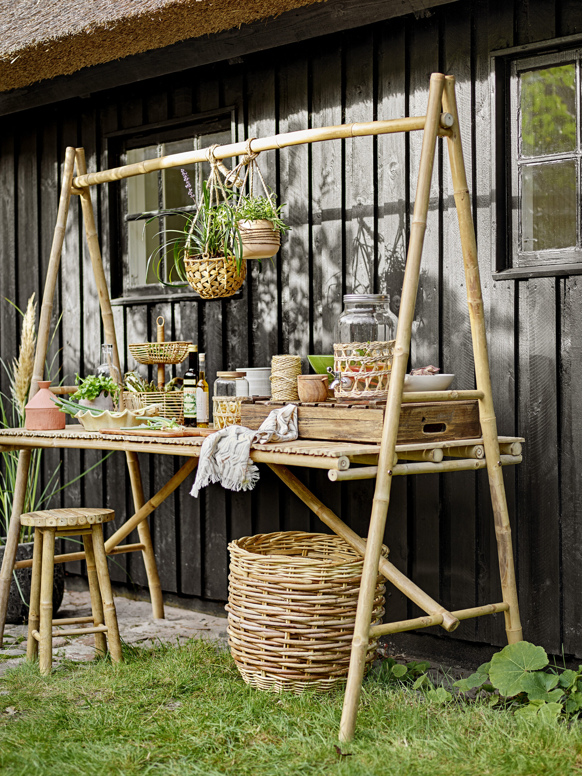 Malo Dining Table, Nature, Bamboo - Image 5