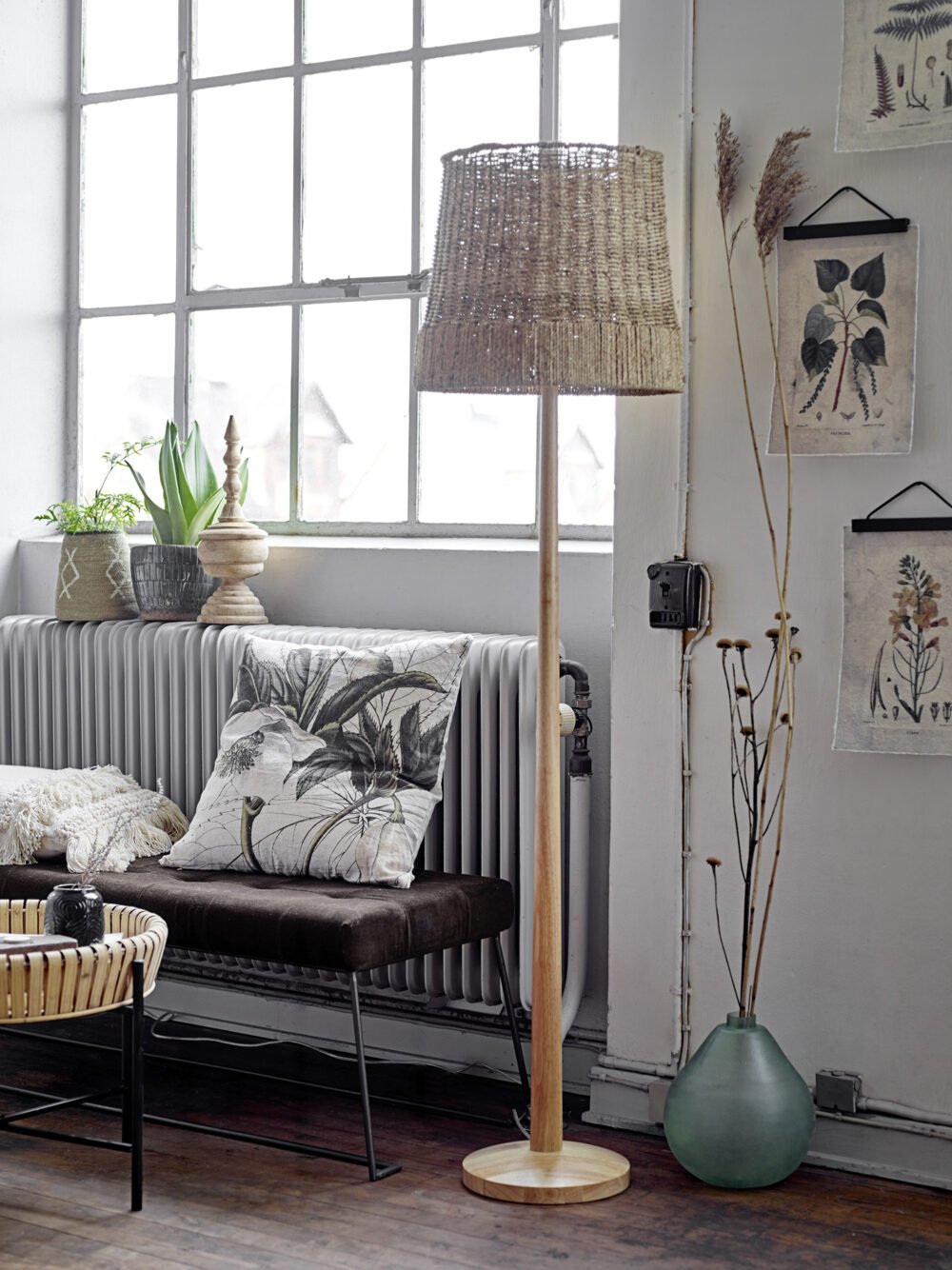 Kakasi Floor Lamp, Nature, Rattan - Image 2