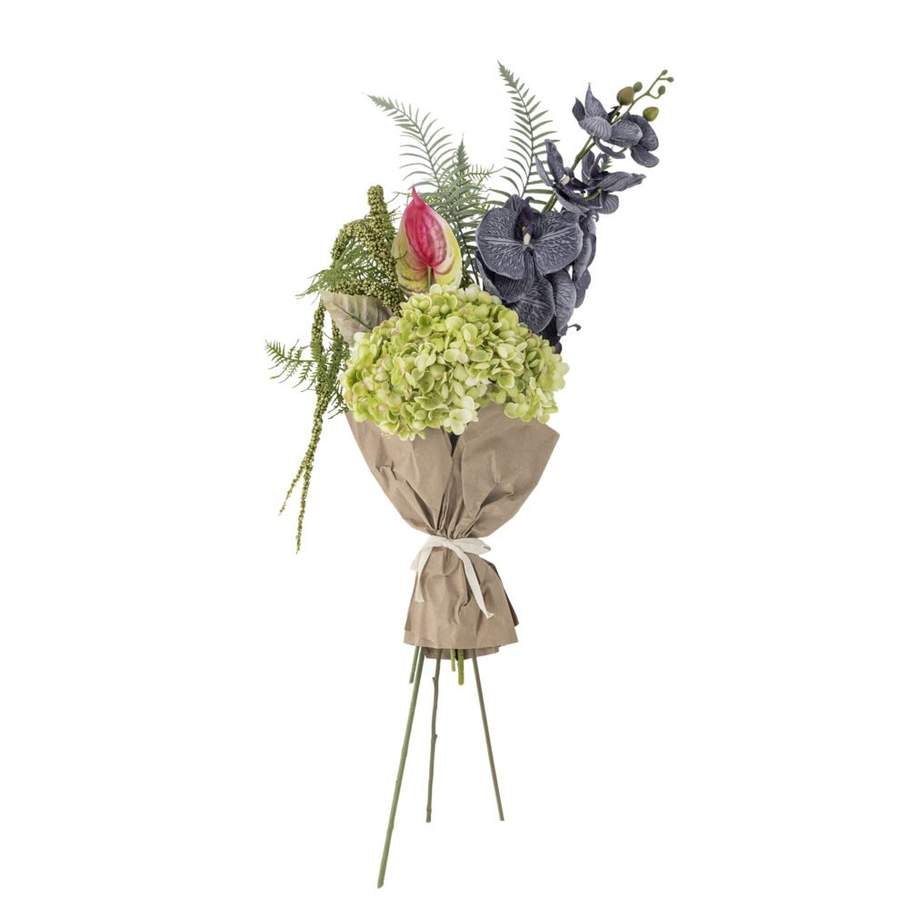 Poetry Bouquet, Green, Artificial Flowers - Image 3