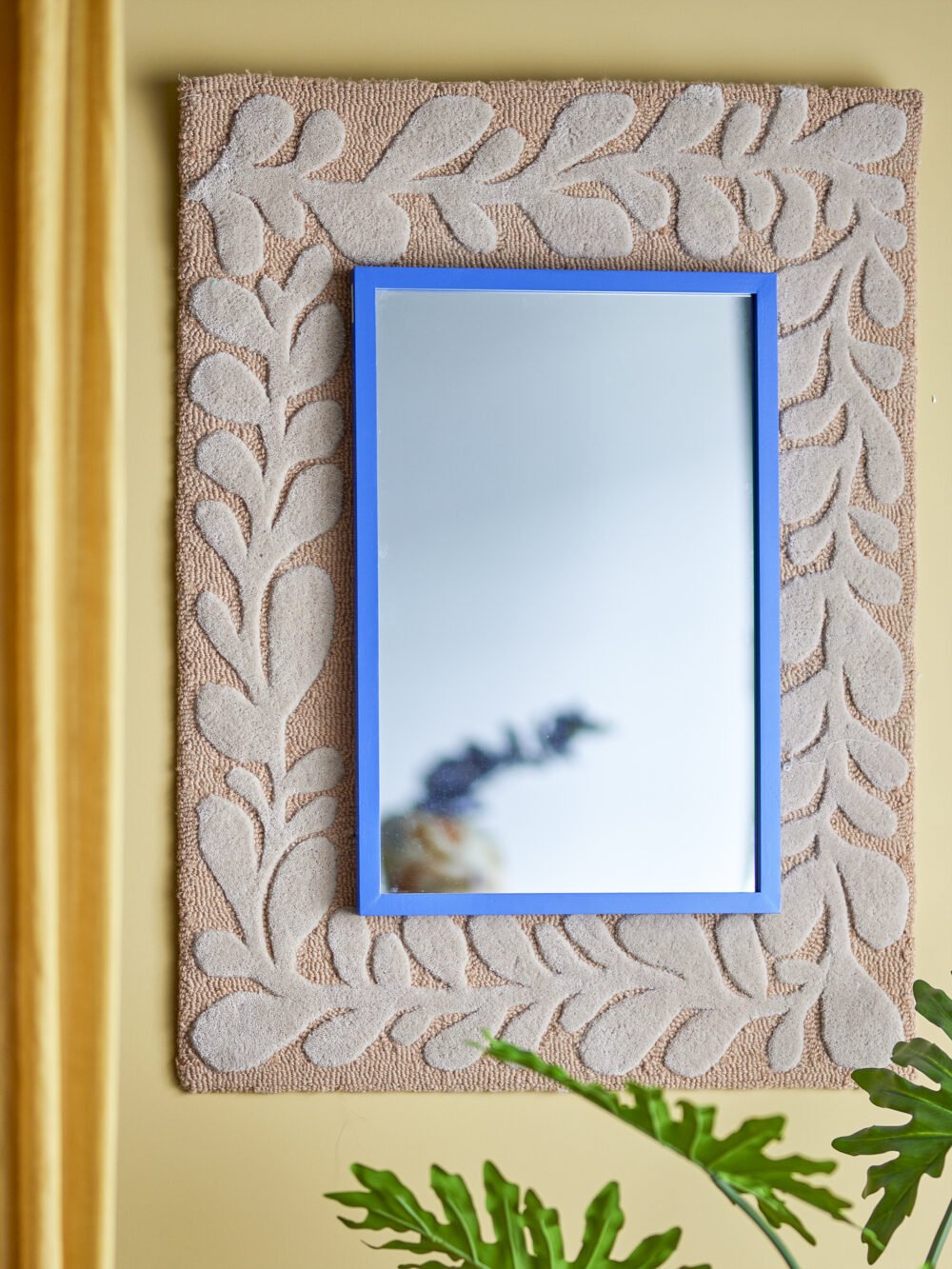Atle Wall Mirror, Blue, MDF - Image 3