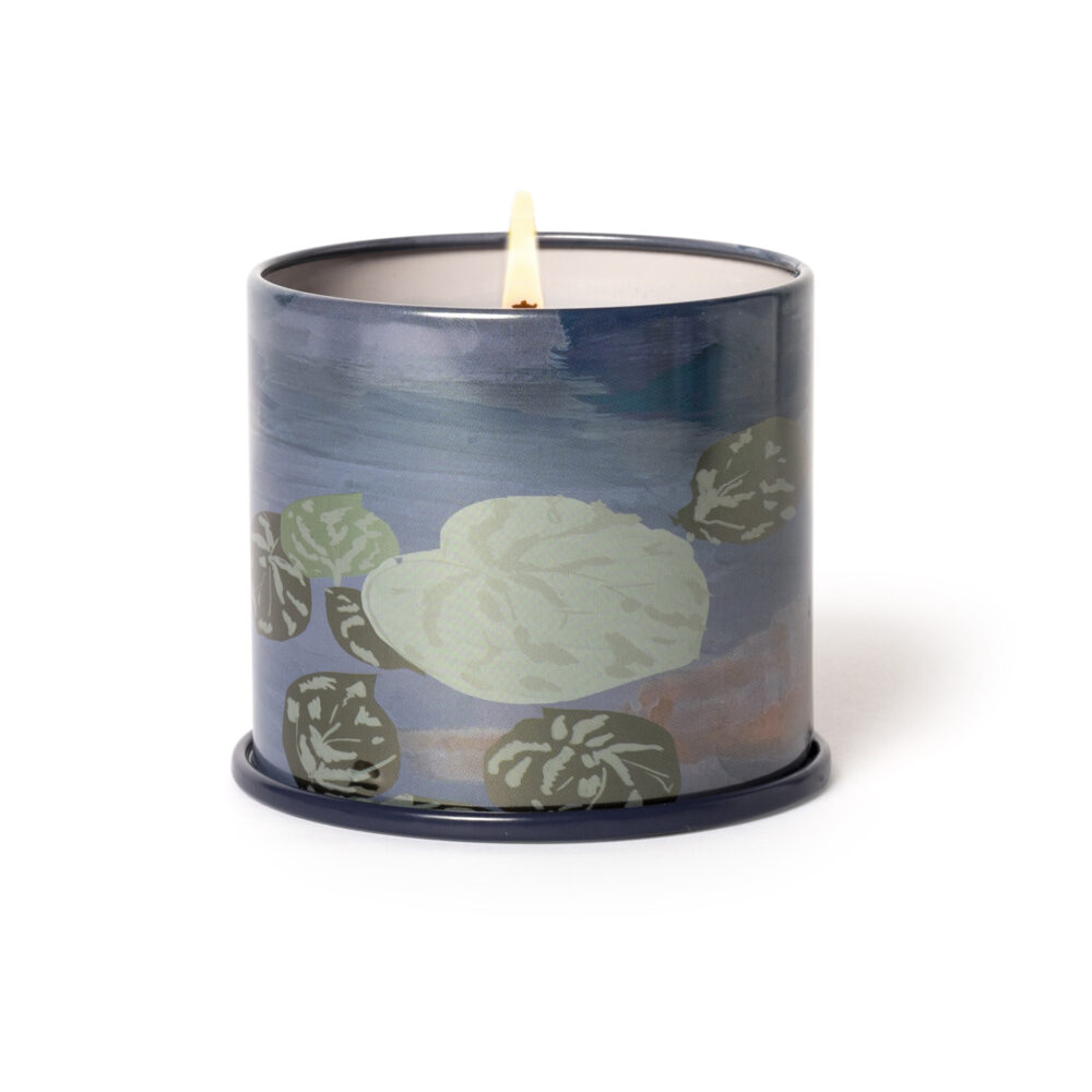 Hidden Lake Vanity Tin Candle, Blue, - Image 4